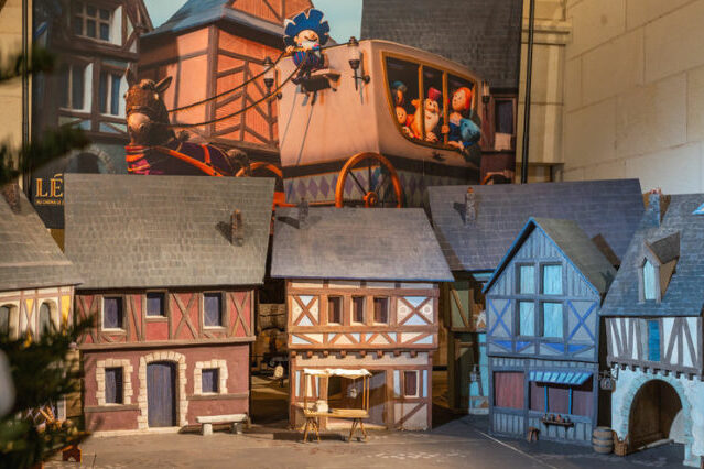 Léo, un des décors du film visible au château d'Amboise