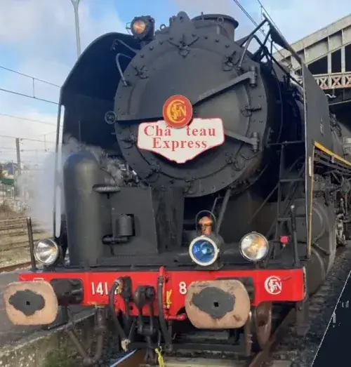chateau-express Le Château express passera en gare d'Amboise en août 2024